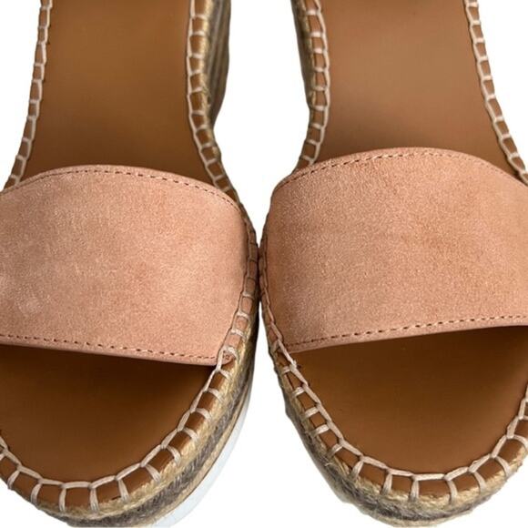 See By Chloe Suede Rope Wedge Platform Sandals Size 40 EU - Picture 6 of 15